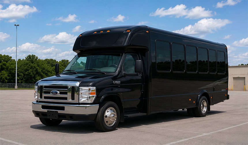 20-passenger minibus available for charter in Rayville, LA